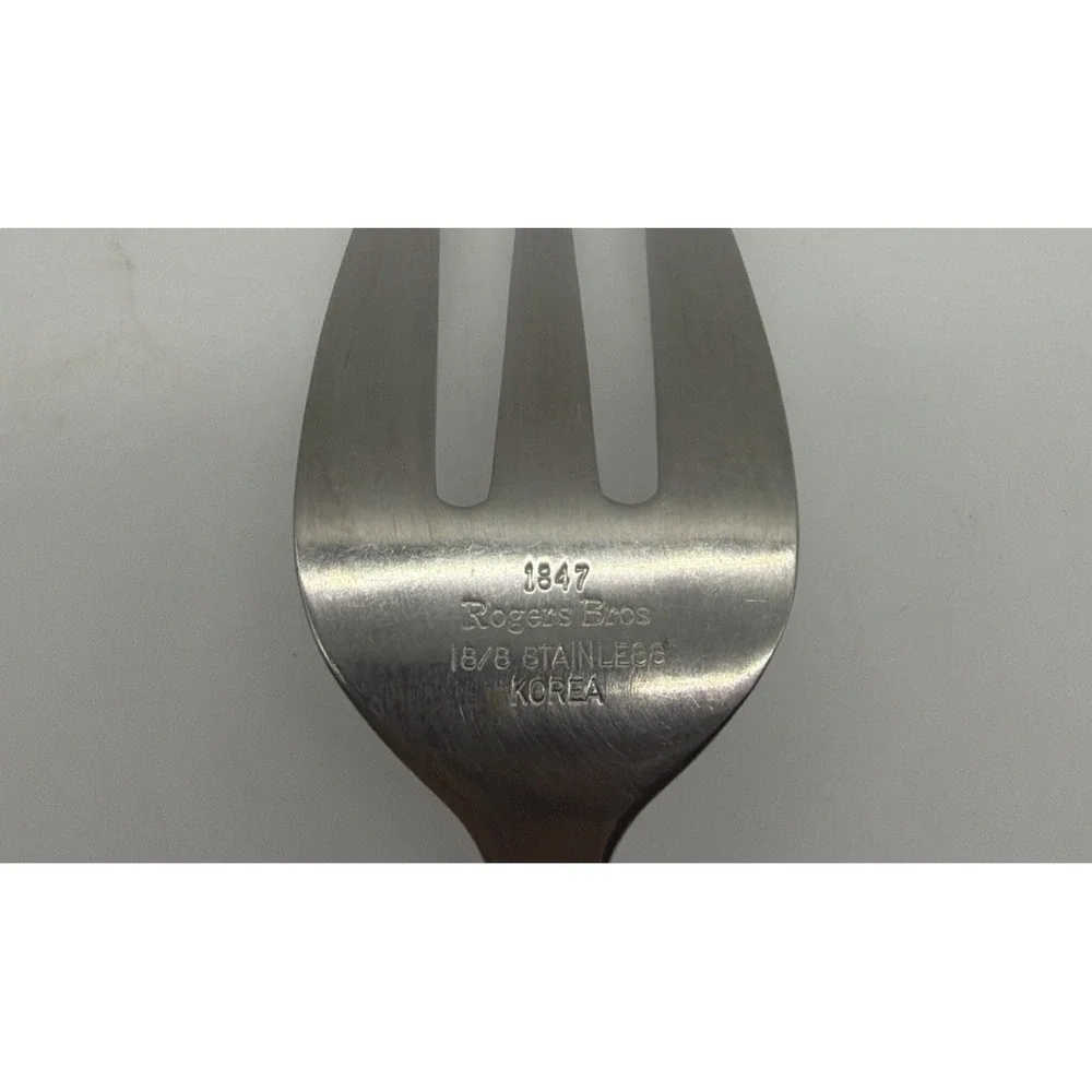 Zia International Silver 1990-93‎ Medium Serving Cold Meat Fork